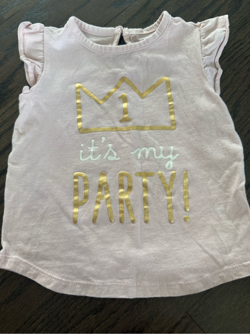 Carter’s First Birthday Shirt